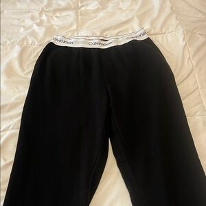 Calvin Klein Black Relaxed Fit Pants